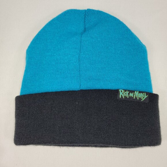 Rick & Morty  Toque Animated Cartoon Beanie Winter Knit Hat - Picture 2 of 2